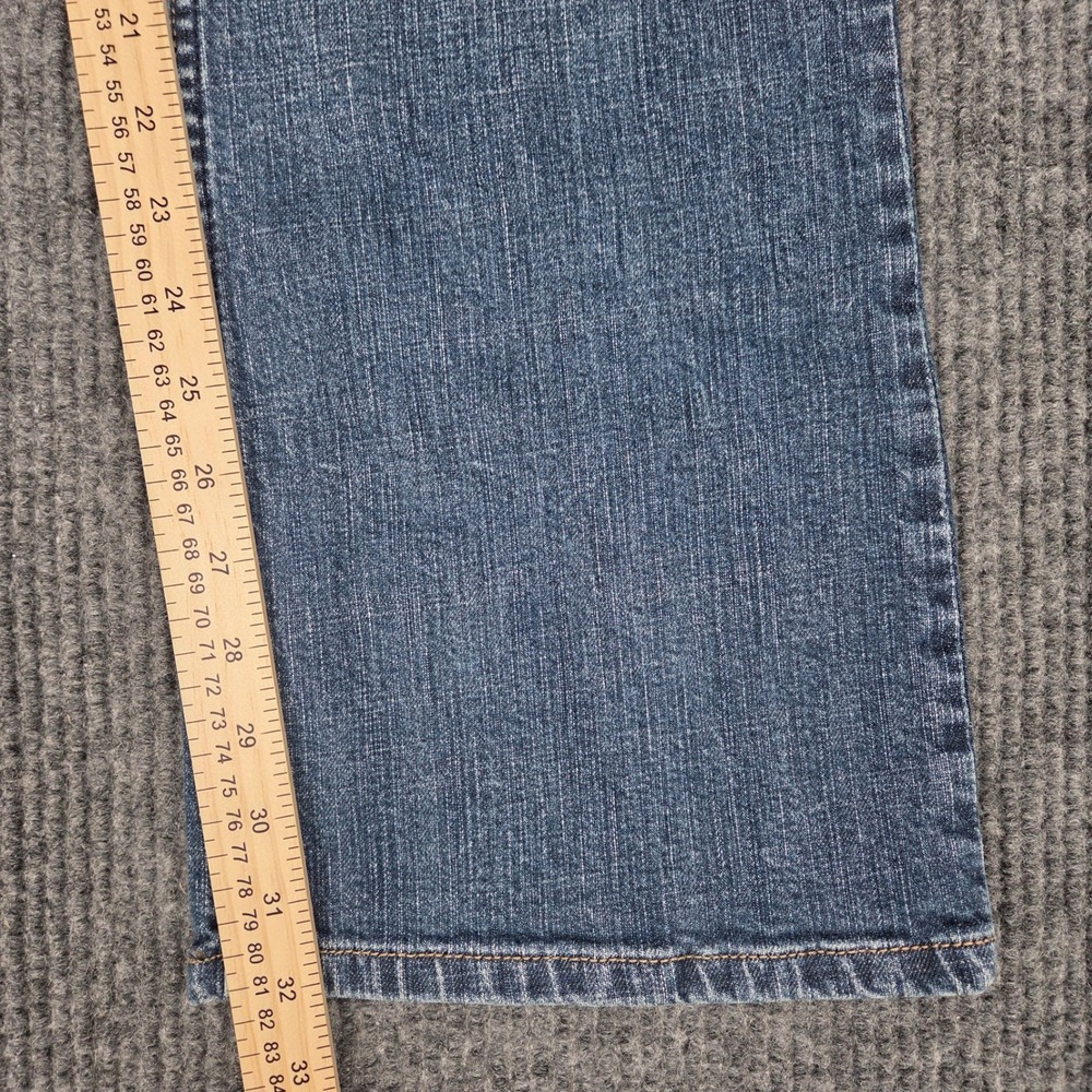 Signature by Levi Strauss Women 16 Long Low Rise Bootcut Jeans Medium Wash Blue - Picture 6 of 9